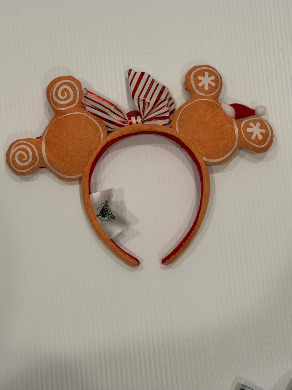 Disney Parks Christmas Holiday Mickey & Minnie
Gingerbread Ears Headband. - Picture 2 of 2